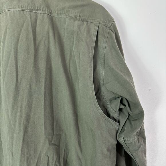 5.11 Tactical Series Olive Green Utility Jacket Coat Mens Large - Picture 6 of 8